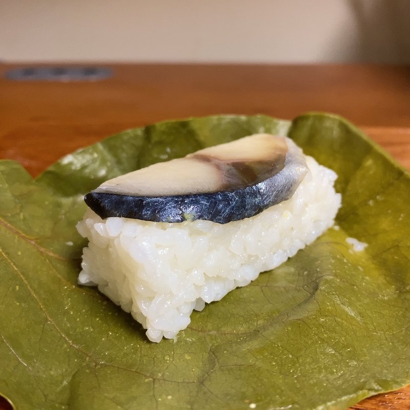 柿の葉すし(さば)(柿の葉すし本舗 たなか JR名古屋髙島屋店)