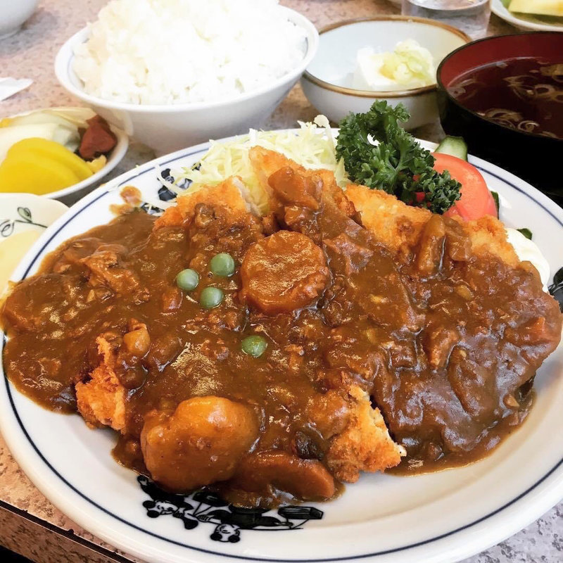 カツカレーライス(竹葉軒)