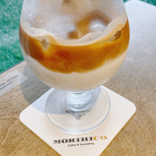アイスカフェラテ(MORIHICO.STAY&COFFEE)