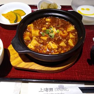 麻婆豆腐セット(上海灘DINING モザイクモール港北店)