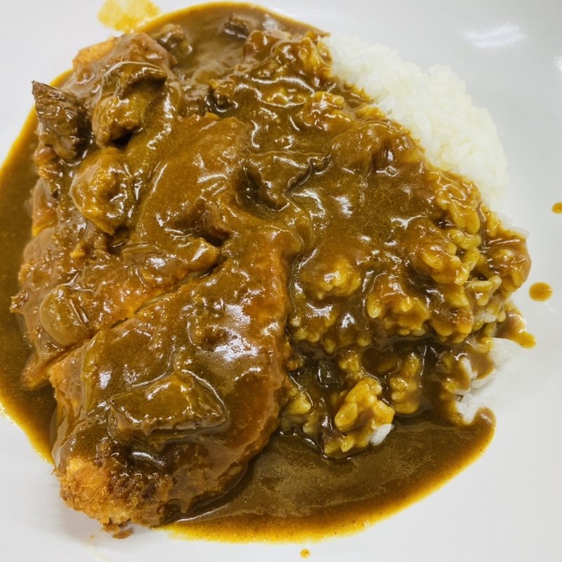 カツカレーライス(とんかつ本田)