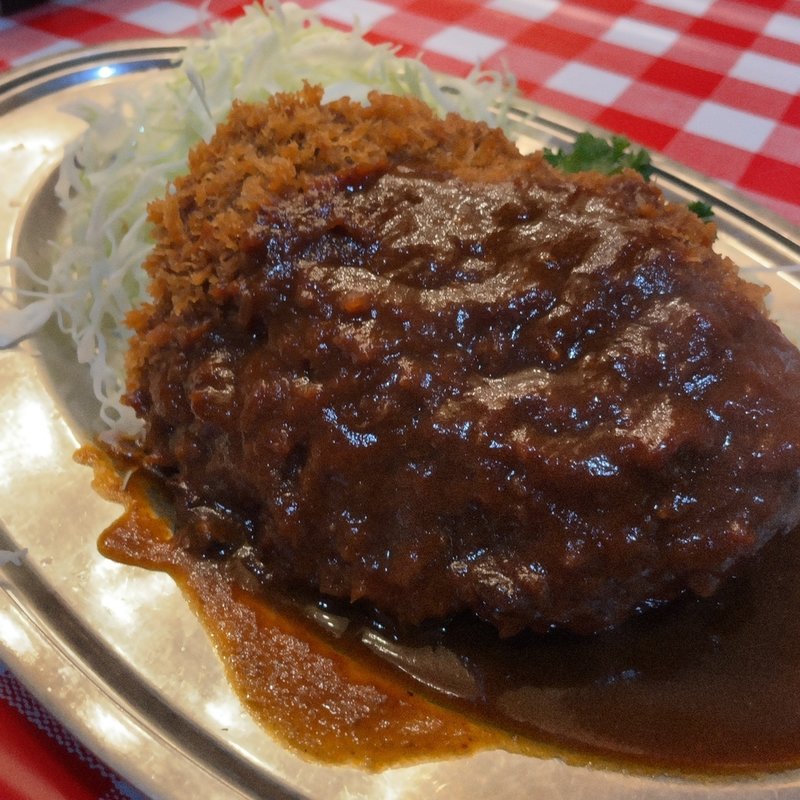 ジャンボメンチカツ(洋食 大吉)