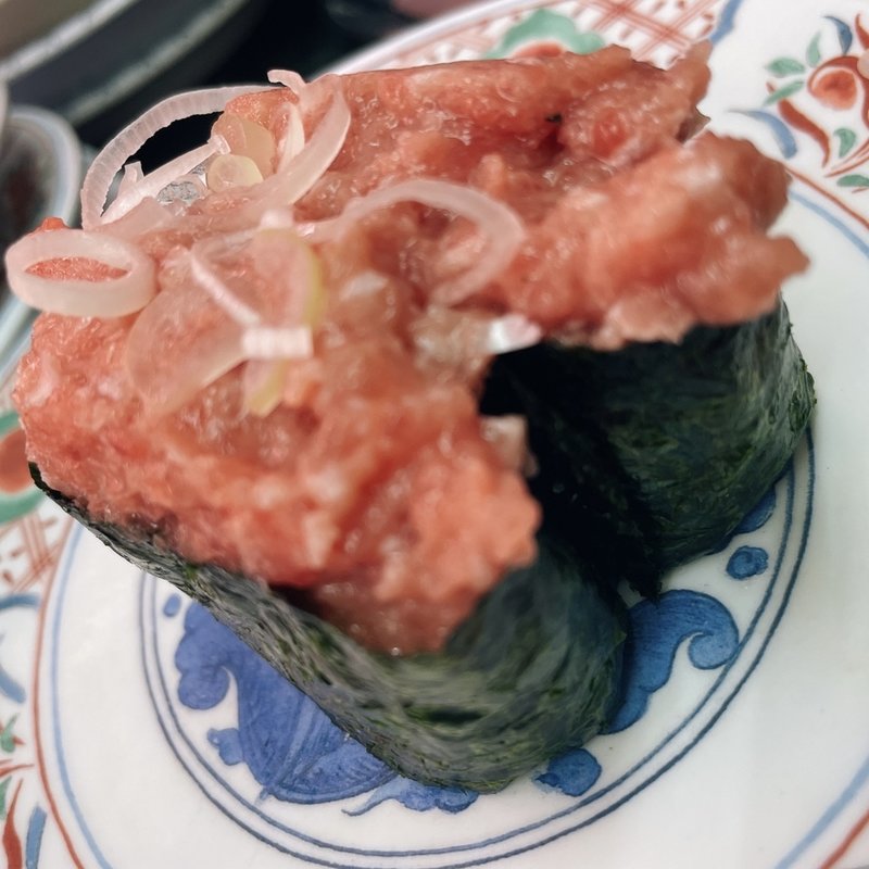 ねぎとろ(市場寿し （いちばずし）)