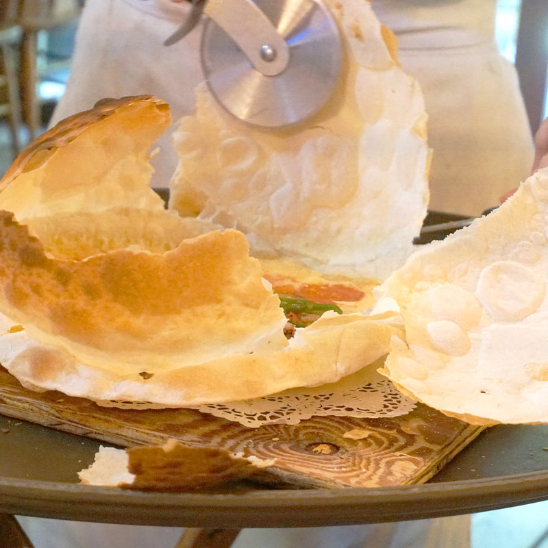 森のボンバーPIZZA(森のログレストラン アラスカ)