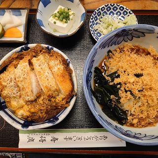 カツ丼セット(日本そば酒場 寿得廣)