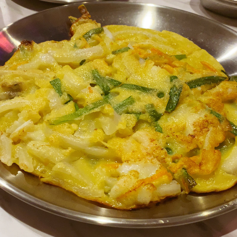 海鮮チヂミ(ハラペコ食堂 )