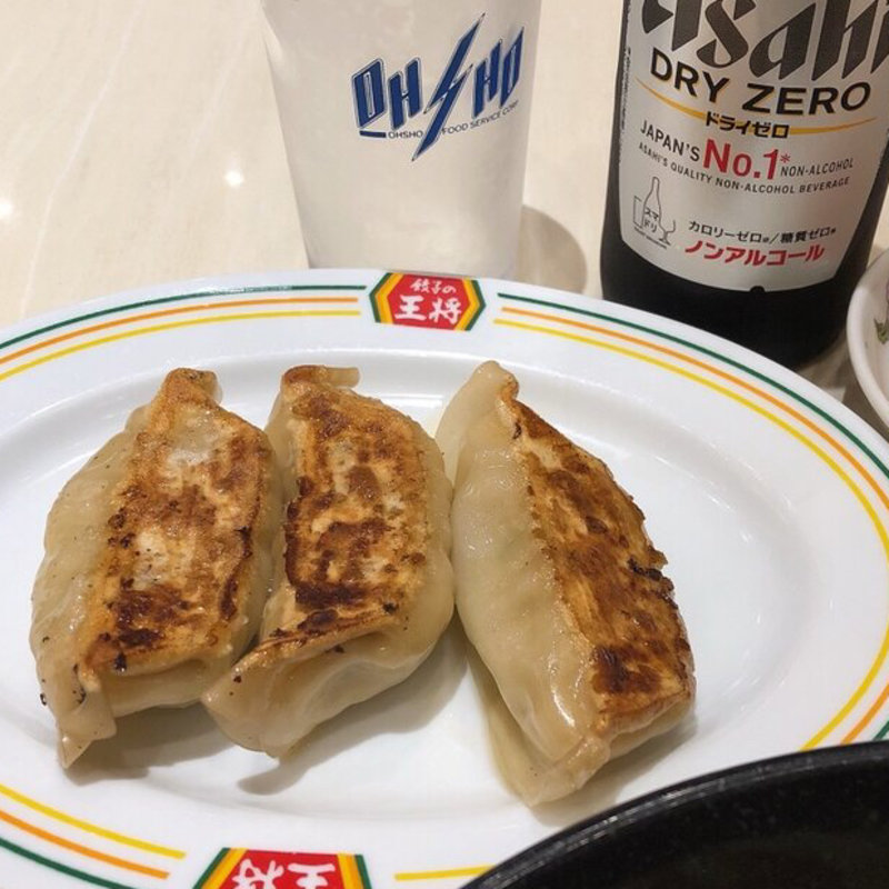 ニンニク激増しぎょうざ(ジャストサイズ)(餃子の王将 アリオ八尾店 )