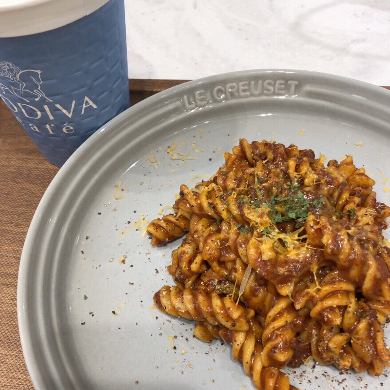 カカオミモレットボロネーゼ(GODIVA café Minatomirai )