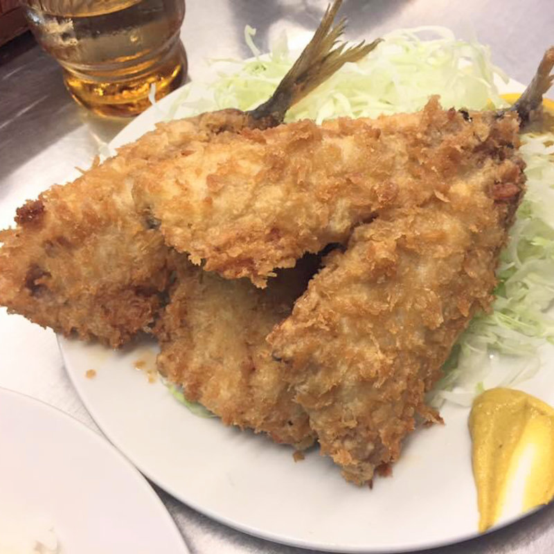 アジフライライス(禄明軒 （ロクメイケン）)