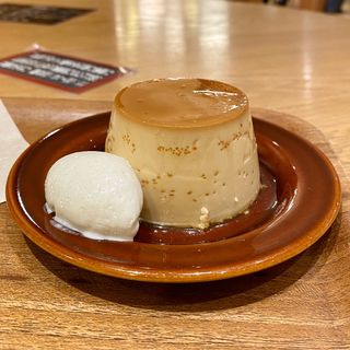 本和香糖の焼きプリン(Café＆Meal_MUJI名古屋名鉄百貨店)