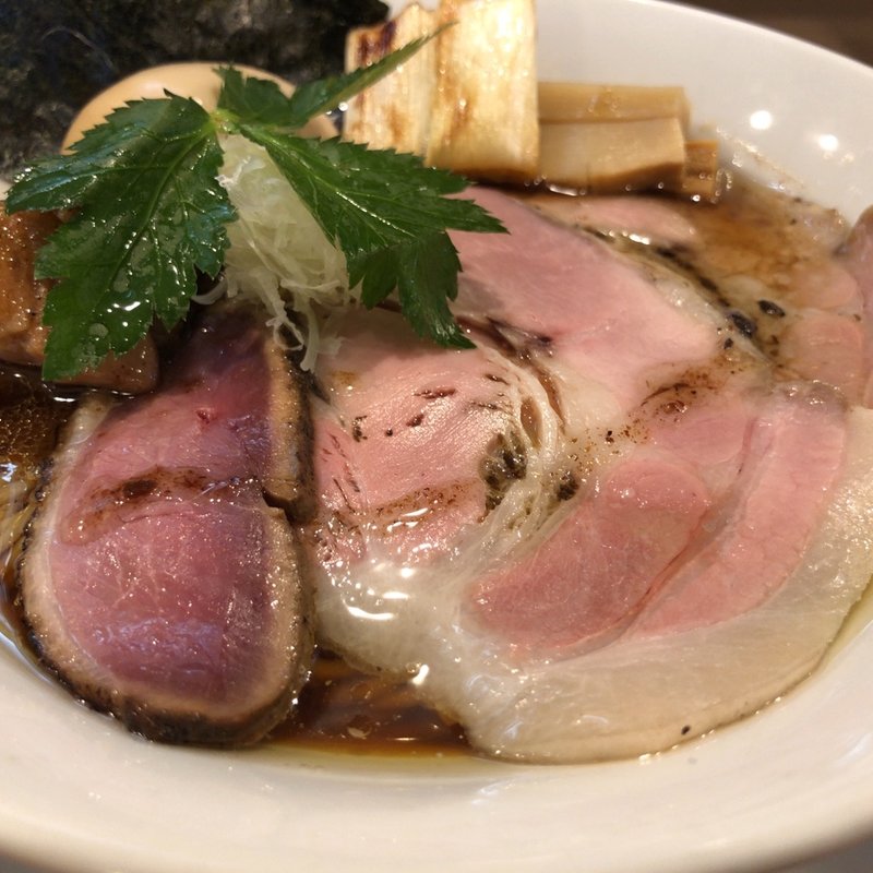 特製紀州鴨そば(燃えよ麺助)