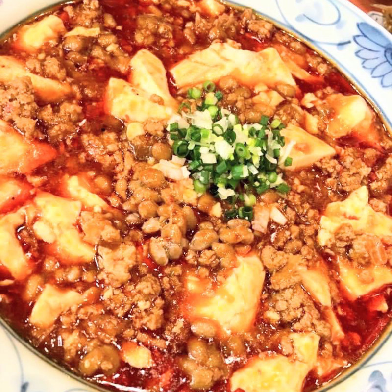 納豆麻婆定食(ふーみん )