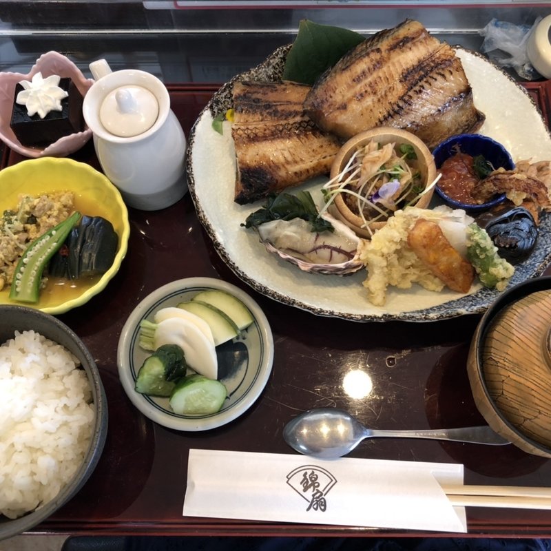 焼き魚膳(錦扇)