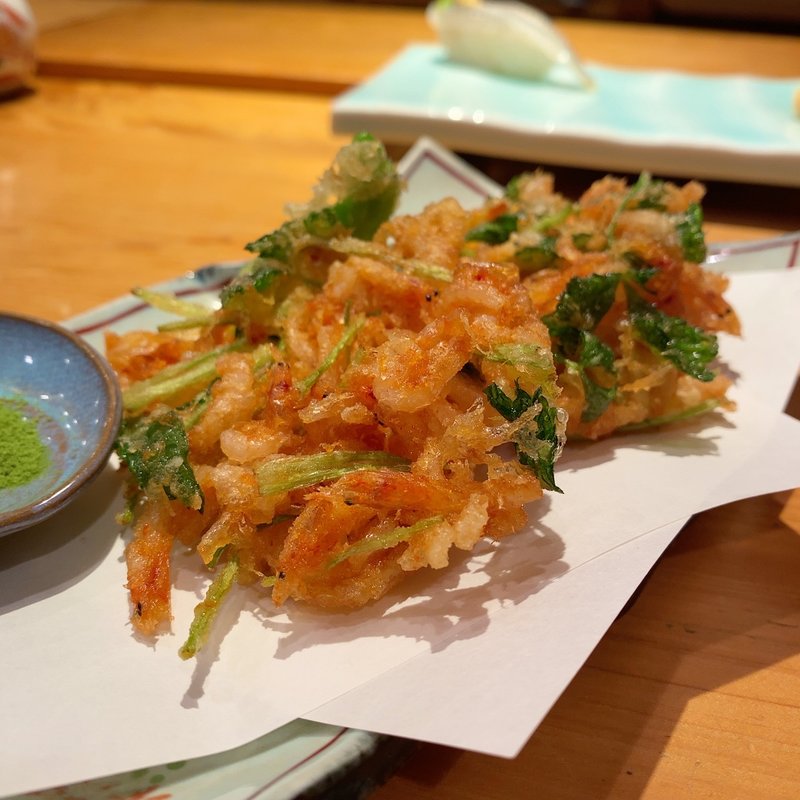 桜海老のかき揚げ(徳太楼 （トクタロウ）)