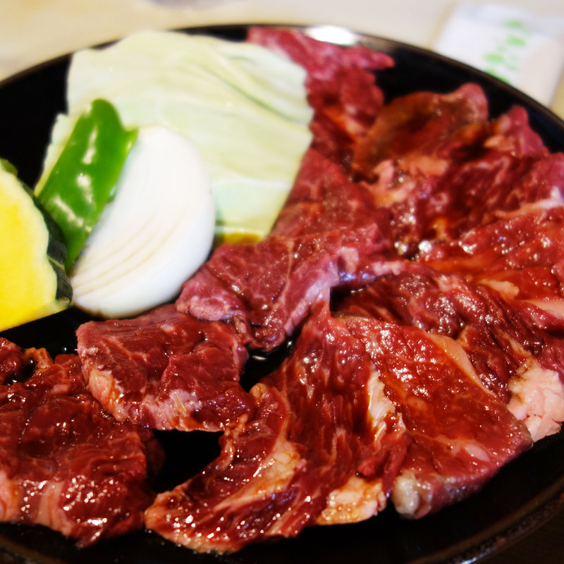 カルビランチ大盛(焼肉の明治屋)