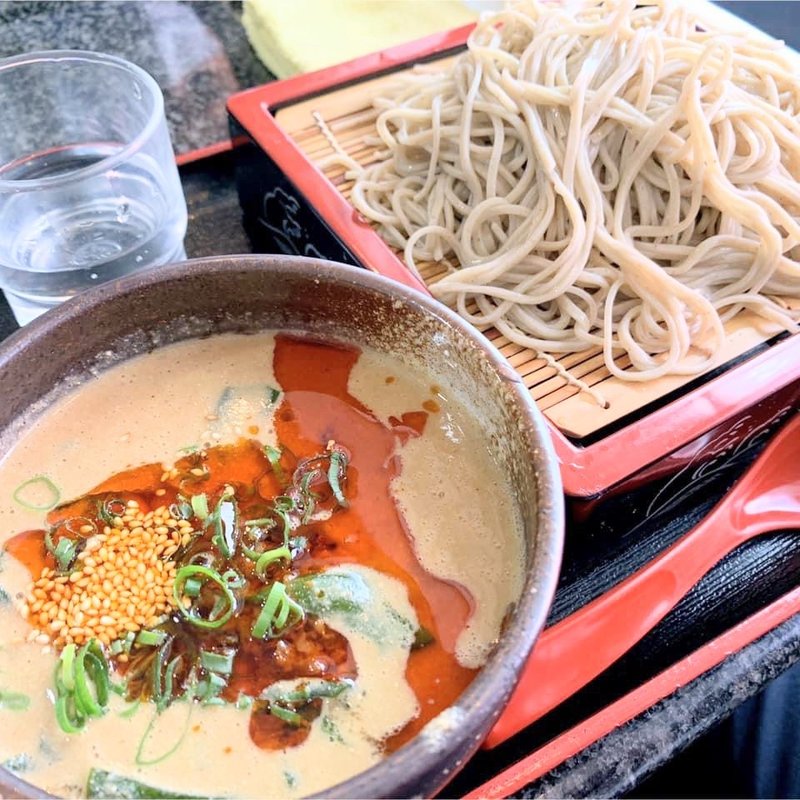 胡麻辛つけそば(à la 麓屋 （あら ふもとや）)
