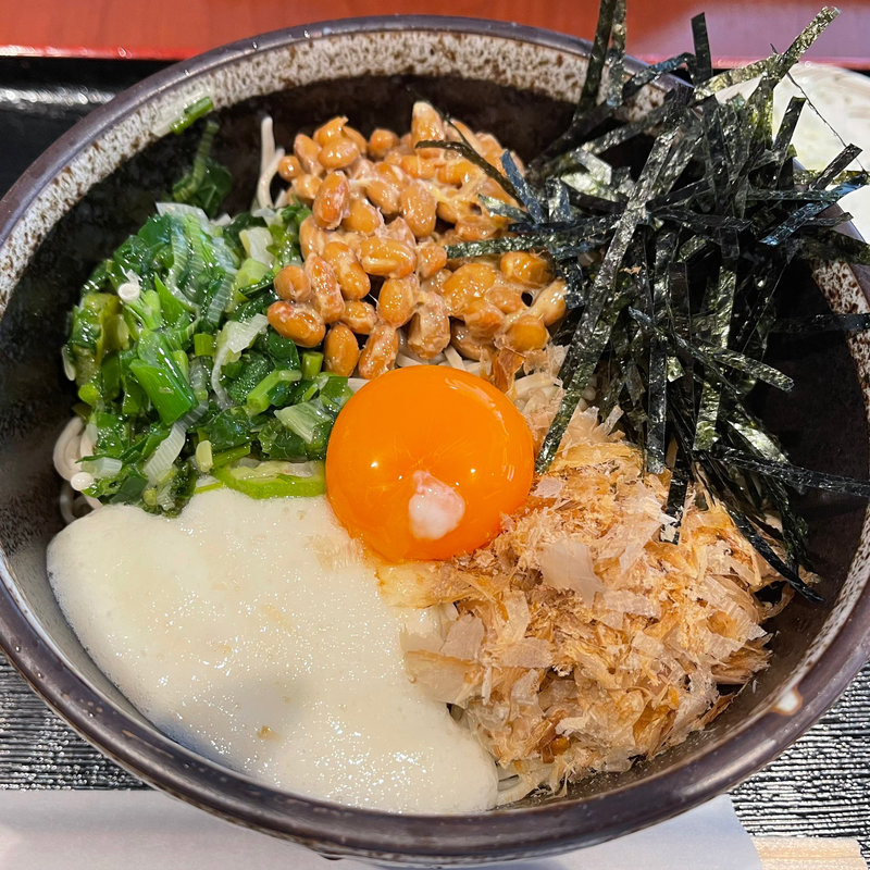 納豆そば(蕎や 本田)
