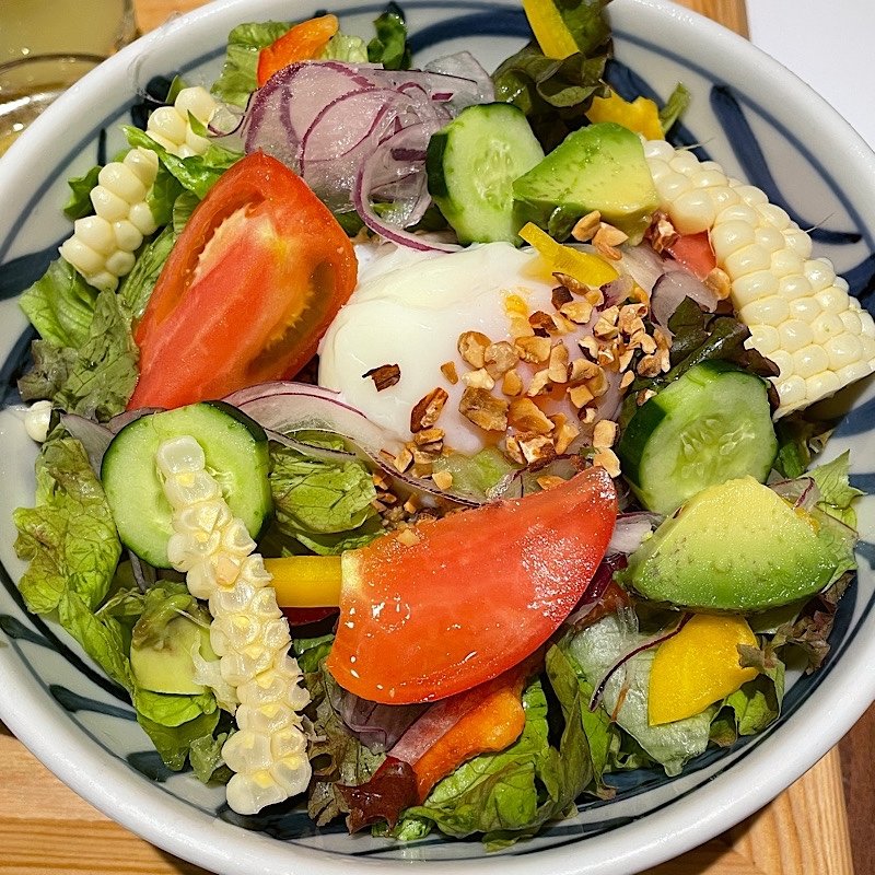 サラダうどん(うどん棒 大阪本店 )