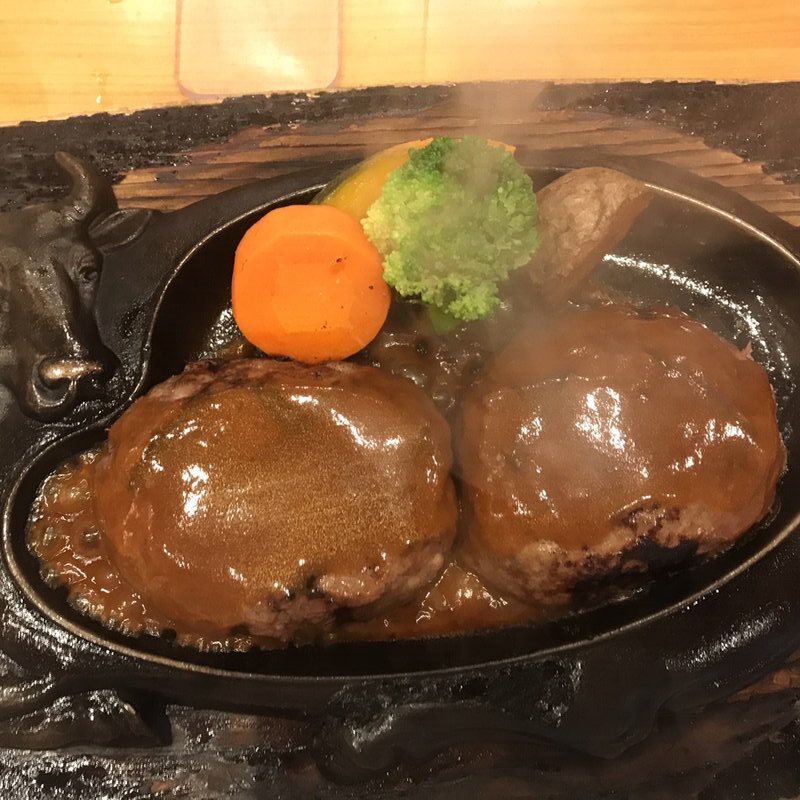 げんこつハンバーグ(炭火焼きレストランさわやか御殿場プレミアムアウトレット店)