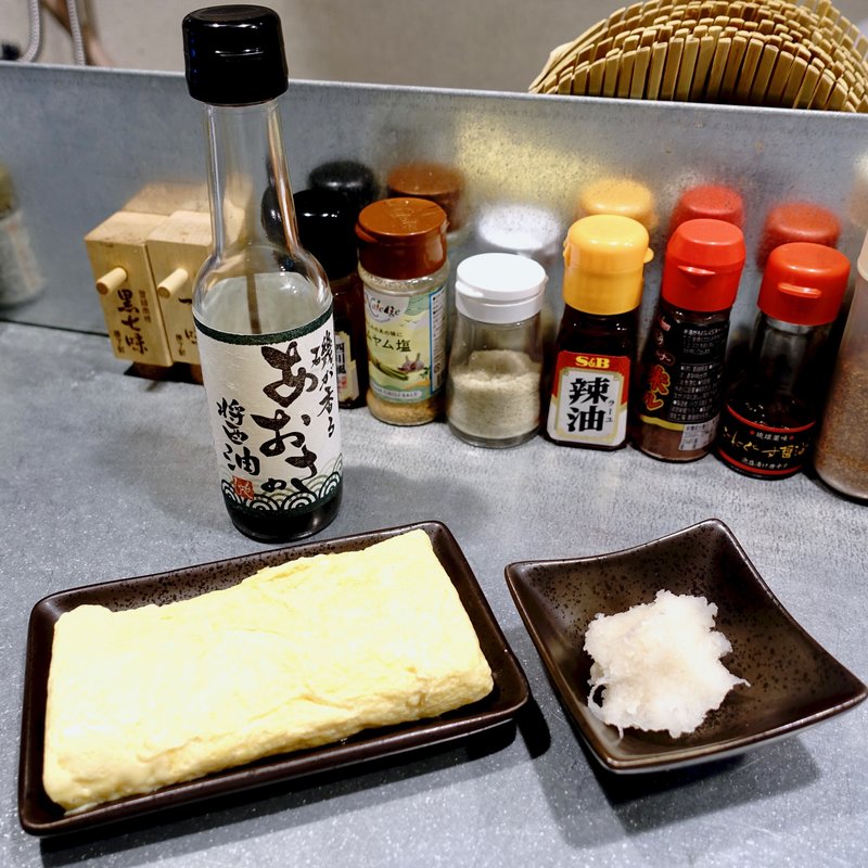 だし巻き(スタンド ソバ サンカク 裏なんば)