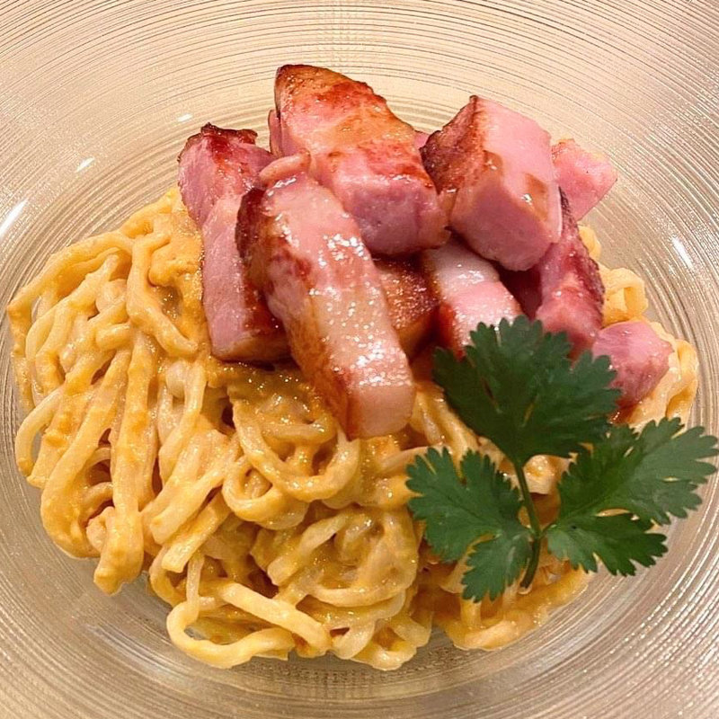 ウニボナーラ(冷やし中華専門店 HiyaChu)