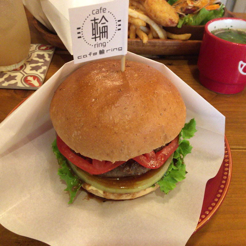 ハンバーガー(Cafe 輪ring)