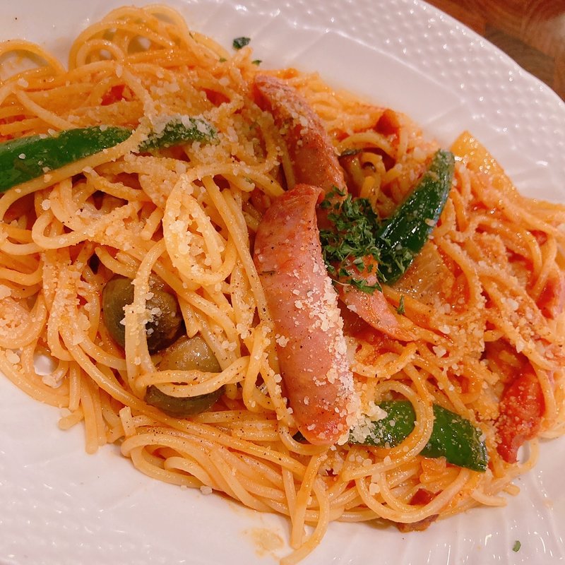 ごちそうナポリタン(星乃珈琲店 新宿アルタ店 )