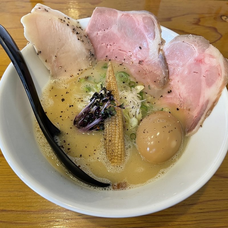 鶏白湯濃厚塩らーめん(マルコ)