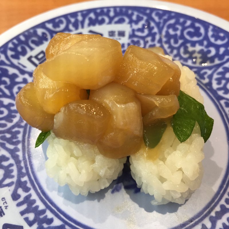 大盛貝柱(くら寿司 名古屋志段味店)