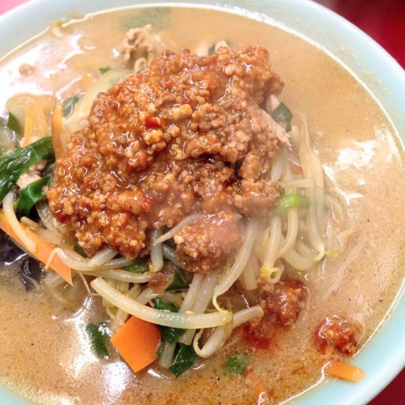 みそラーメン(東京築地やよい麺)