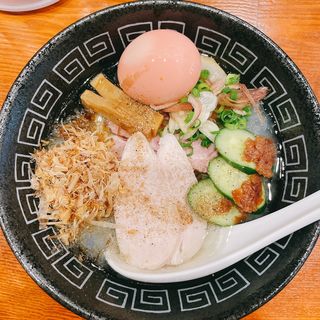 冷製六九鶏ガラジュレ醤油ラーメン(noodle kitchen 六九麺)