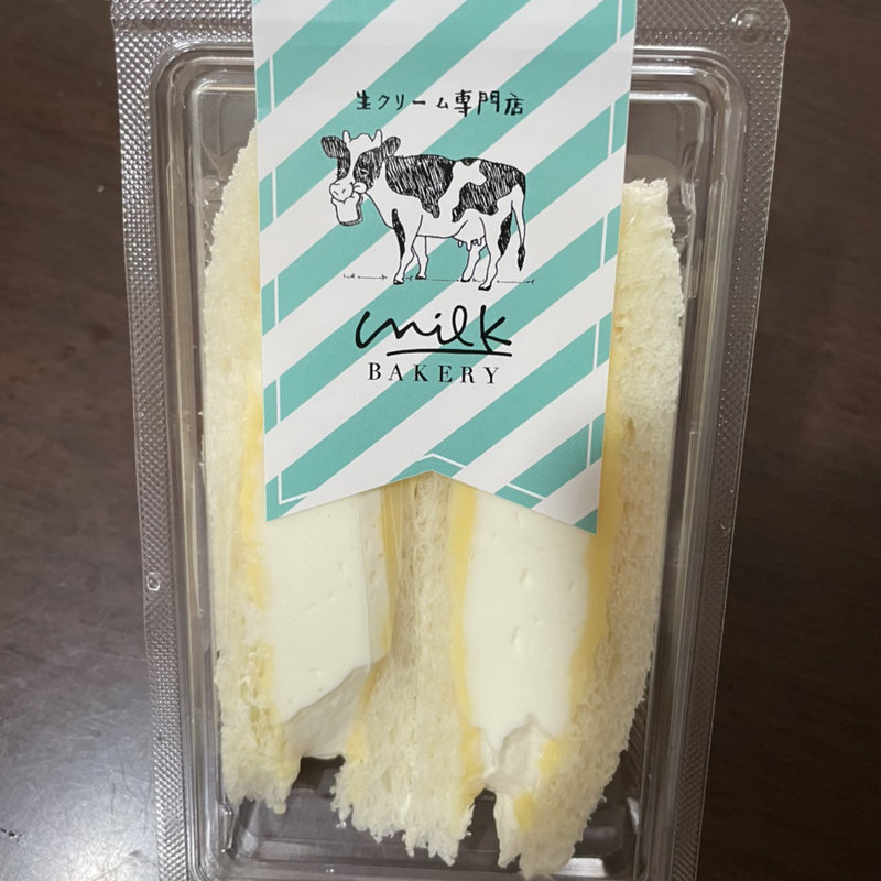 生クリームサンドイッチ(【2022年7月12日閉店】グラナリーカフェ)