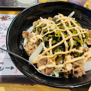 日替りランチ トッピング牛丼(ビアパーラーポゴ)
