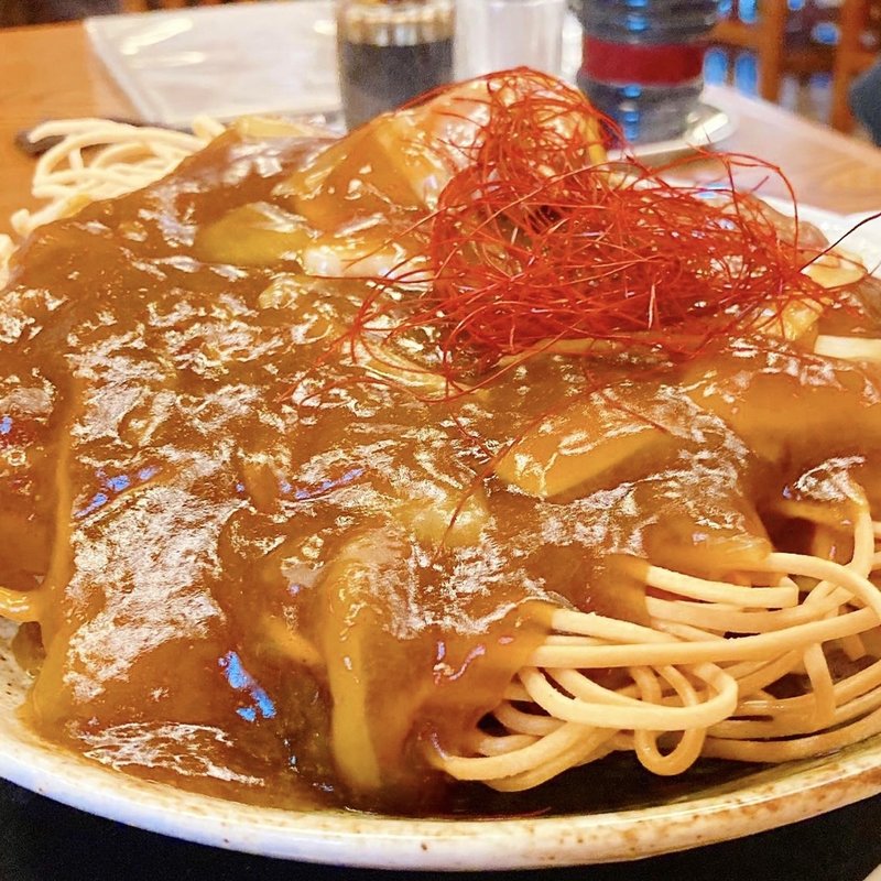 揚カレーそば(福招庵)