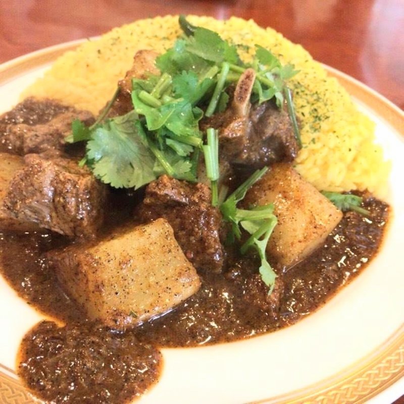 マトンと大根のカレー(カレーの店 マボロシ )