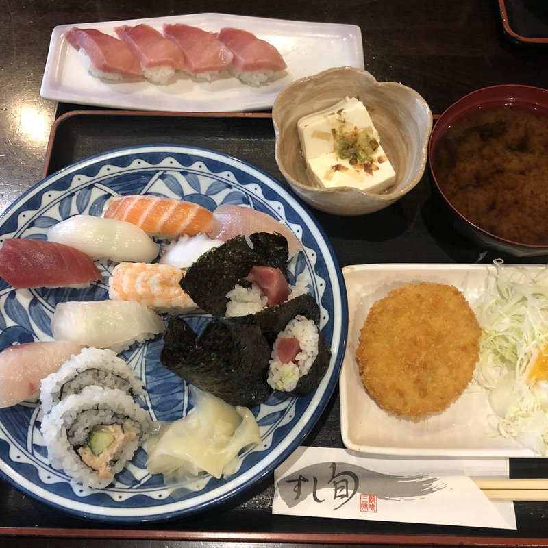 すし定食大盛(寿司居酒屋 すし旬 千種本店)