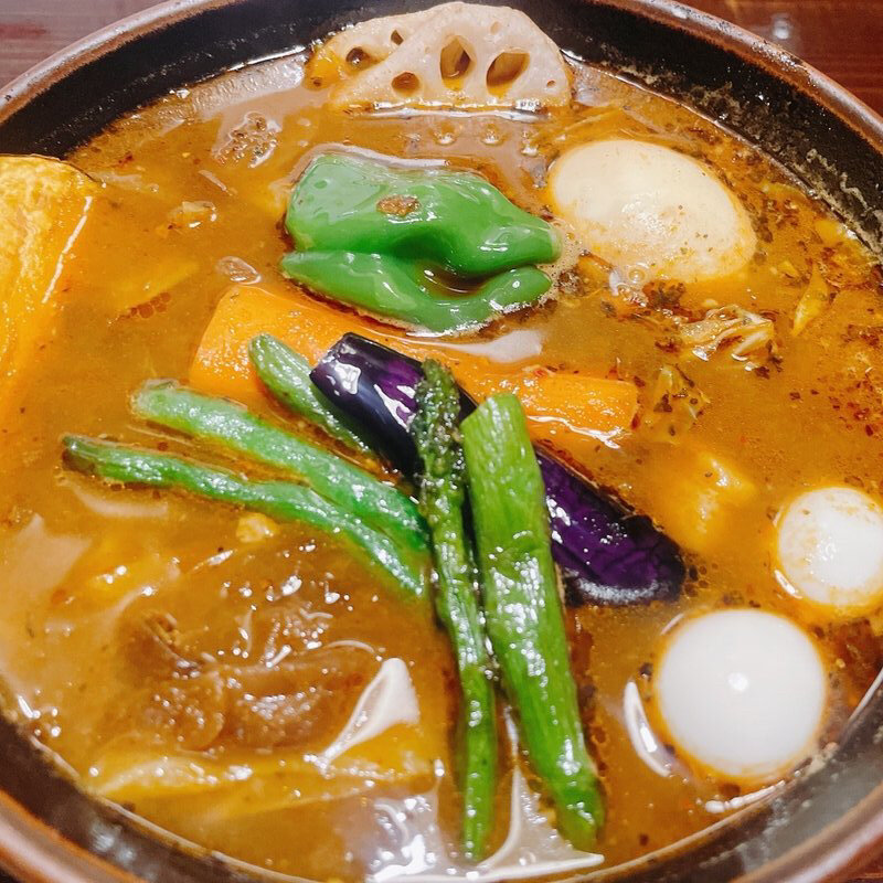 ポークスープカレー(ラマイ 札幌中央店)