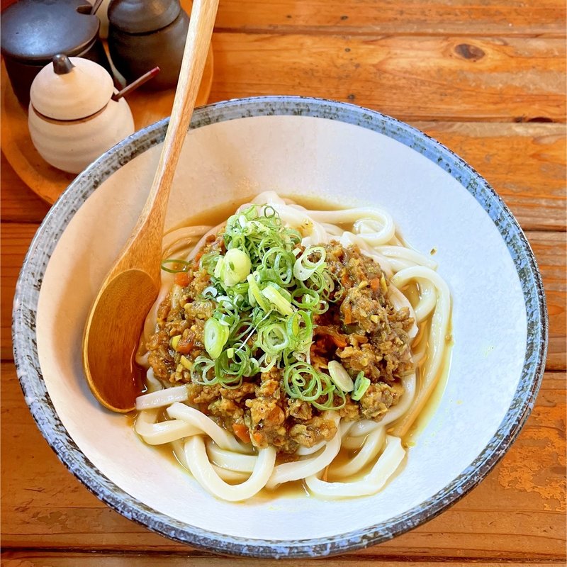 辛口カレーうどん(うどん しょうね家)