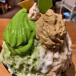 お茶の合盛り氷