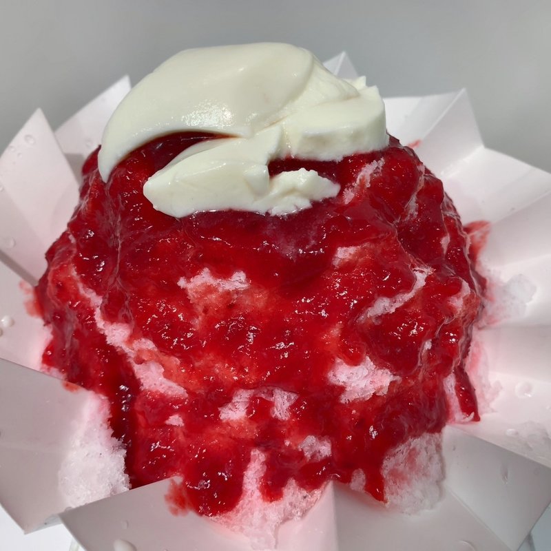 さくらんぼ杏仁(川越 これがかき氷)