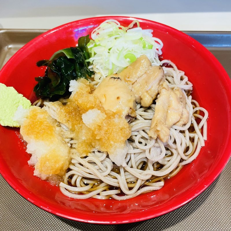 焼鳥おろしポン酢そば(名代 富士そば 御徒町駅前店 )
