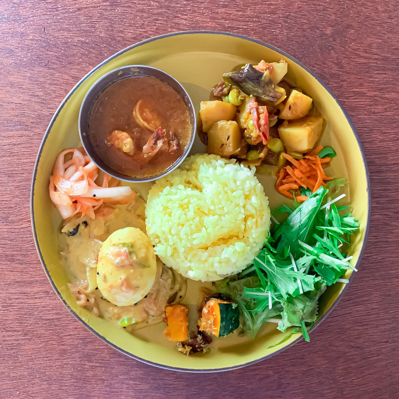 3種盛り(GREENBROWN)