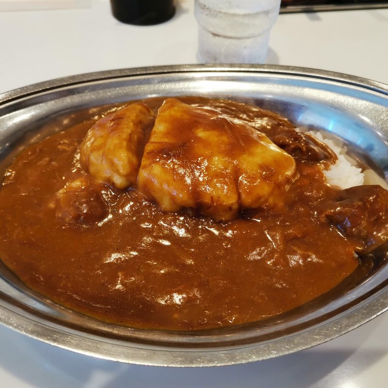 ハンバーグ(カレーショップ インデアン 音更店)