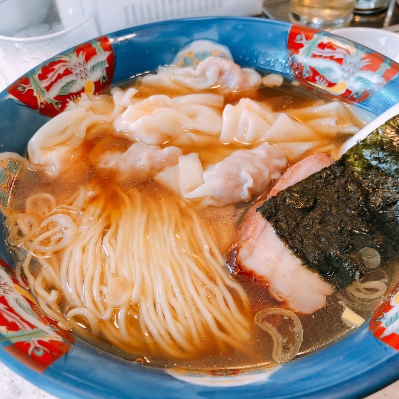 ミックスワンタンメン(支那そば たんたん亭)