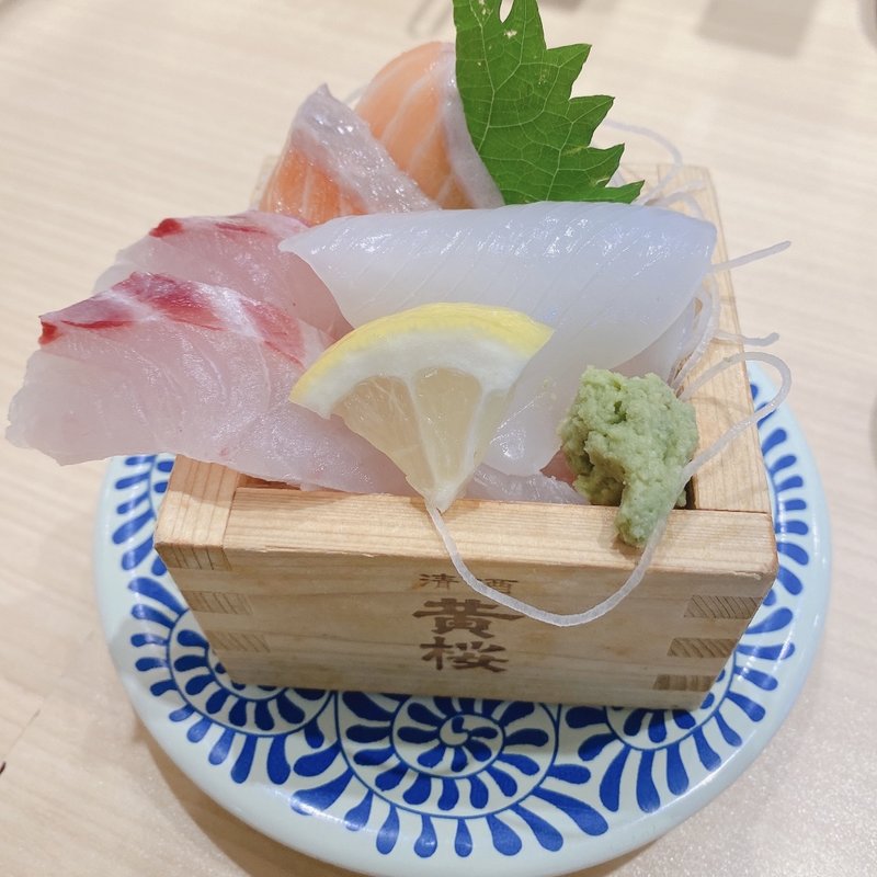 刺身3種盛り(大起水産 回転寿司 京阪くずはモール店)