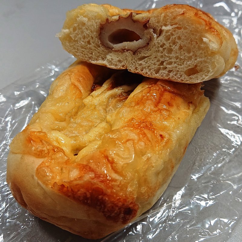 ちくわパン(布屋パン店)