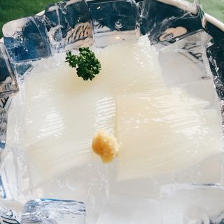 イカ刺し(いわない温泉 高島旅館)