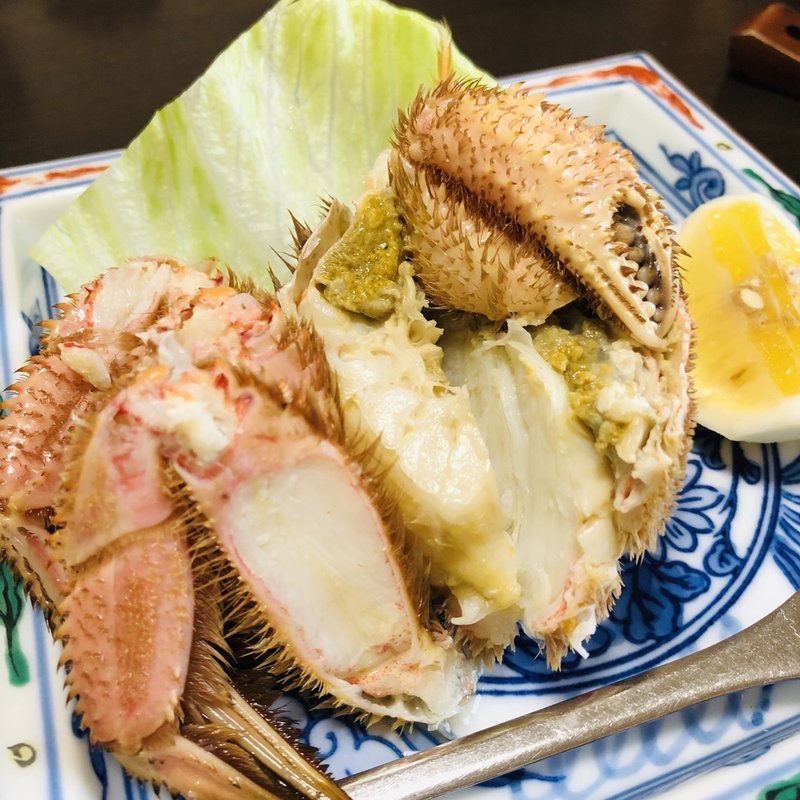 毛蟹(いわない温泉 高島旅館)