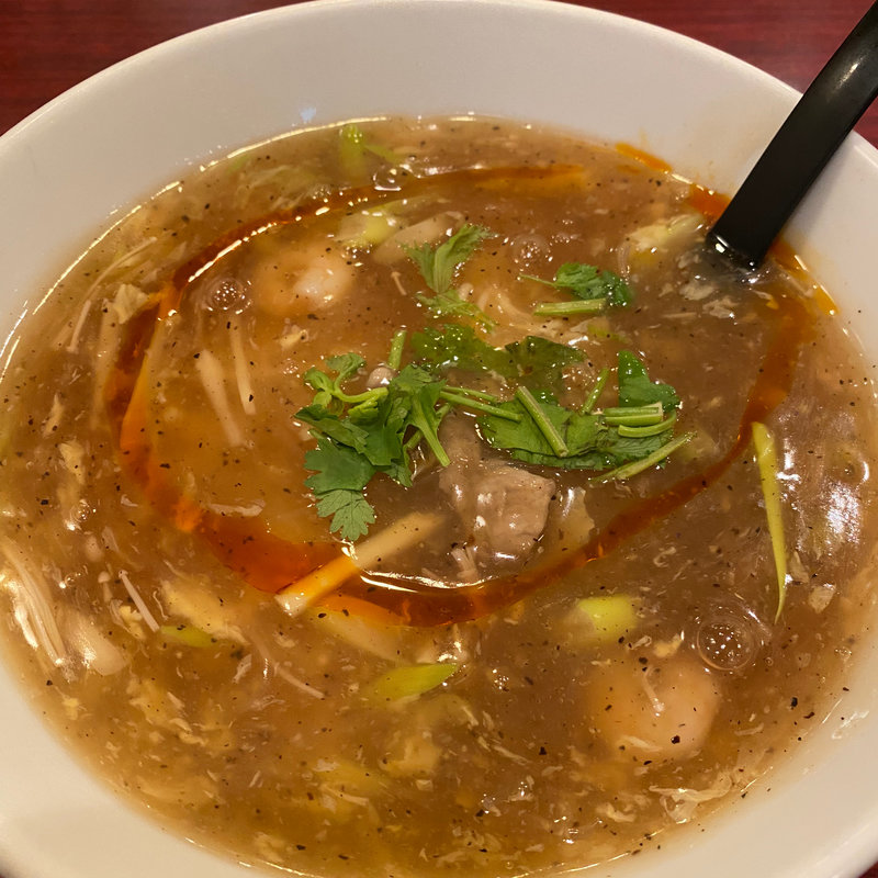 酸辣湯麺セット(昌園)