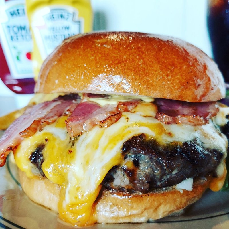 ベーコンチーズバーガー(HAMBURG CENTER)